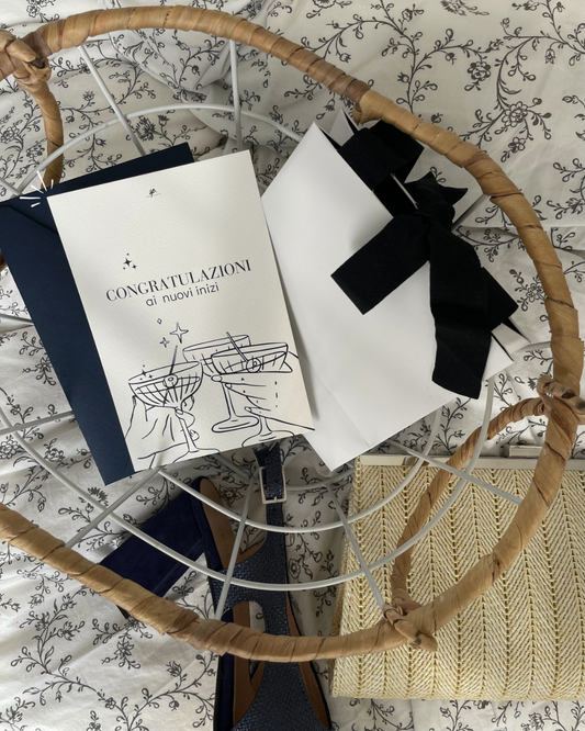 Biglietto di Congratulazioni "Champagne"