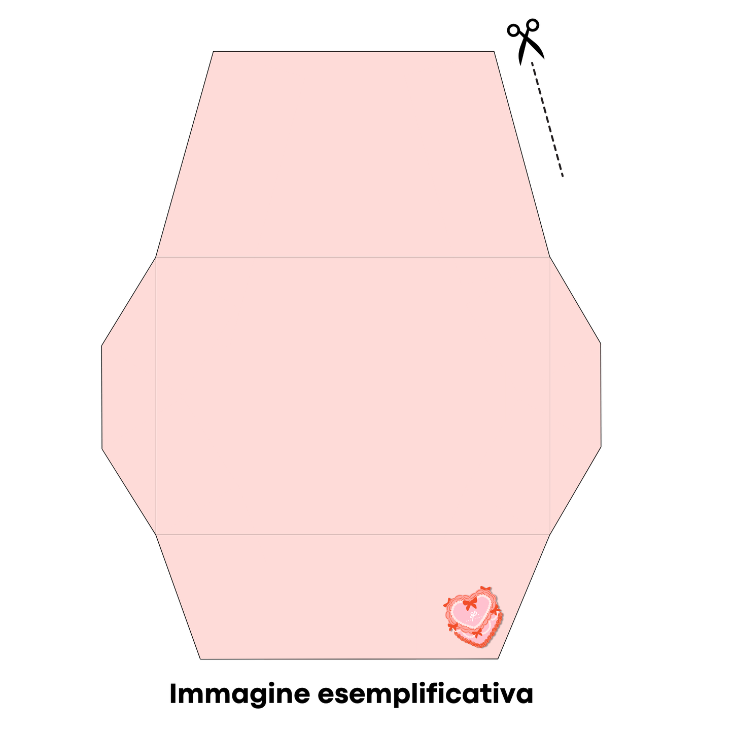 Biglietto d'auguri stampabile con busta su misura "Happy Birthday" arancione