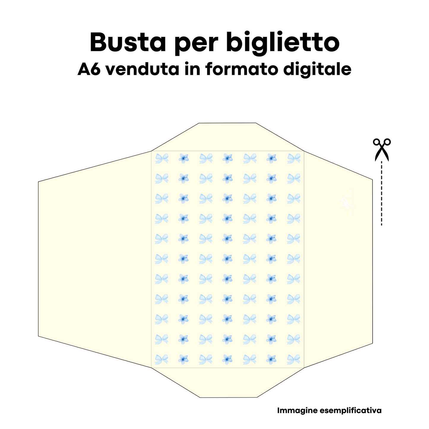 Biglietto d'auguri stampabile con busta su misura "Congratulazioni!"