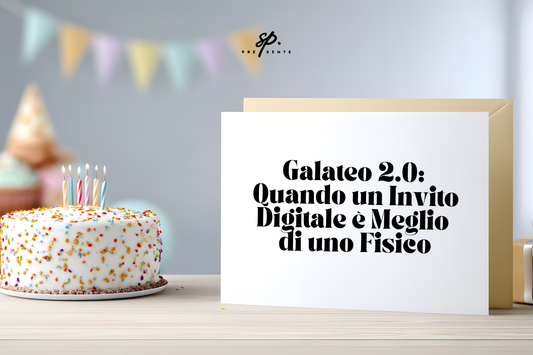 Quando un Invito Digitale è Meglio di uno Fisico