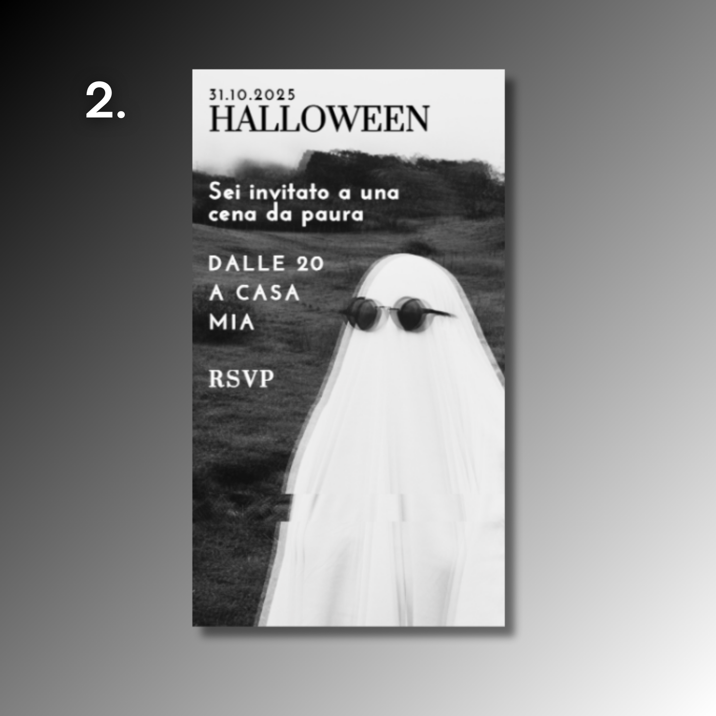 Invito Personalizzato - Halloween 2025