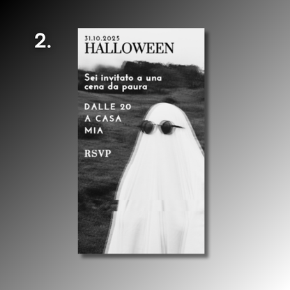 Invito Personalizzato - Halloween 2025