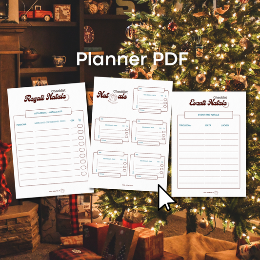 Planner Natale 2025 - PDF Gratuito