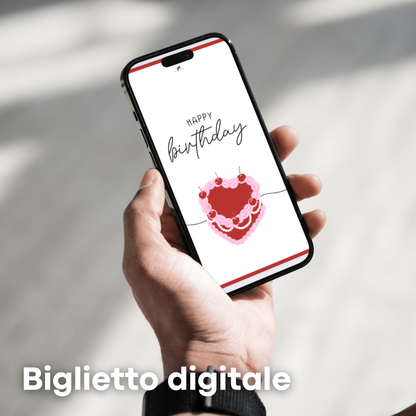 Biglietto di auguri digitale "Happy Birthday"