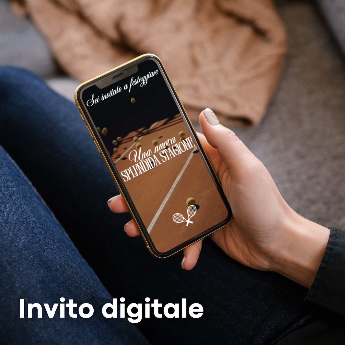 Invito personalizzabile interattivo - template Invito digitale